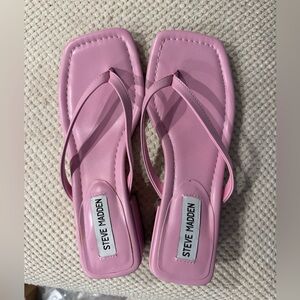 Steve Madden pink heels. Never worn. Super cute!!